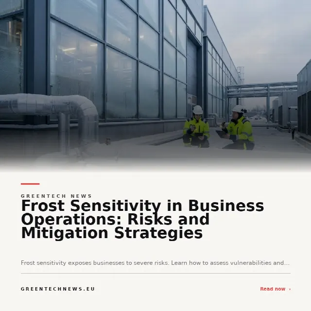 Share card for Frost Sensitivity in Business Operations: Risks and Mitigation Strategies